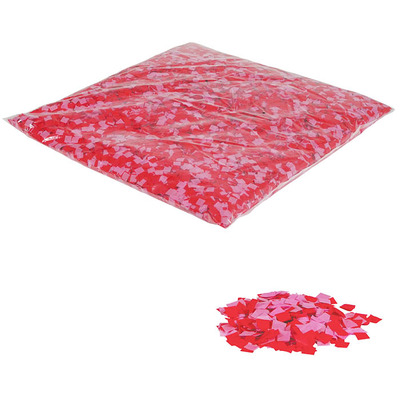 Loose Confetti 10 x 10mm 1Kg - Pink & Red