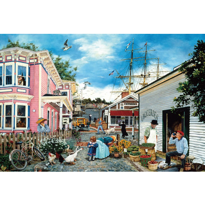 1000 Piece Jigsaw Puzzles - LOTS TO CHOOSE FROM - FISHING VILLAGE