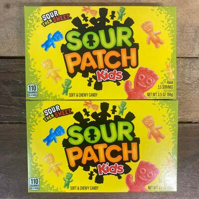 3x Sour Patch Kids Original Boxes (3x99g)