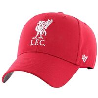 Image of 47 Brand Mens Liverpool FC Raised Basic Cap - Red