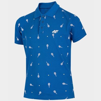 4F Junior Polo Shirt - Blue