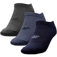 Image of 4F Men's Sports Socks - Navy Blue/Dark Navy Blue/Navy Blue Melange