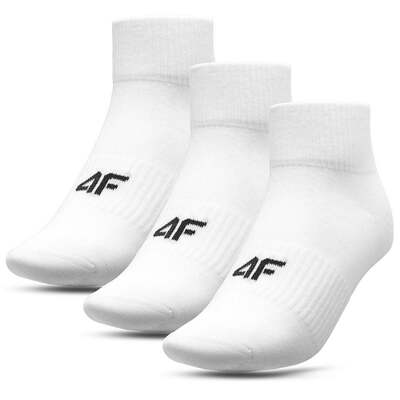 4F Mens Socks - White