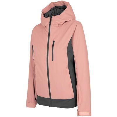4F Womens Ski Jacket - Dark Pink