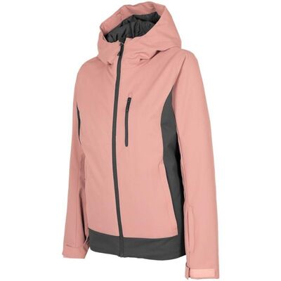 4F Womens Ski Jacket - Dark Pink

