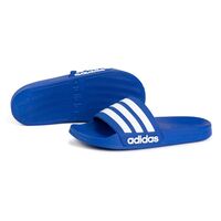 Image of Adidas Mens Adilette Shower Slippers - Blue