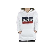 Image of Levi's Womens Sport Graphic Hoodie - White