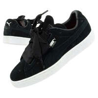 Image of Puma Junior Suede Shoes - Black