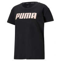 Image of Puma Womens RTG Logo T-Shirt - Black