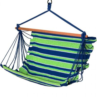 Royokamp Brazilian Armchair Hammock - Blue/Green
