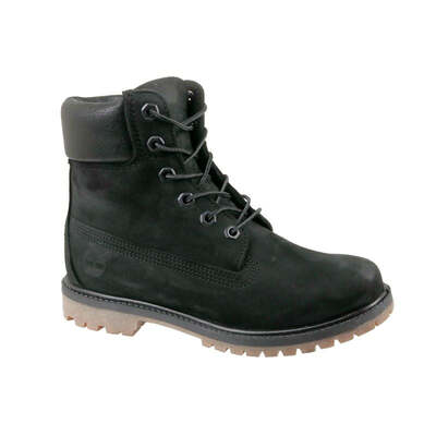 Timberland Womens 6 In Premium Boot Shoes - Black