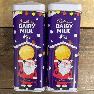 2x Cadbury Money Tins with Milk Chocolate Coins (2x230g)
