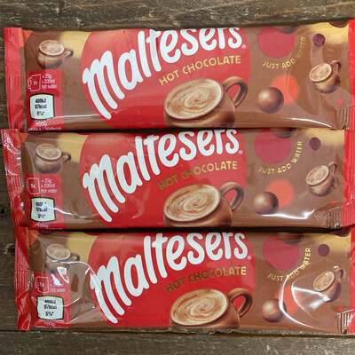 6x Maltesers Malty Hot Chocolate Sachets (6x25g)