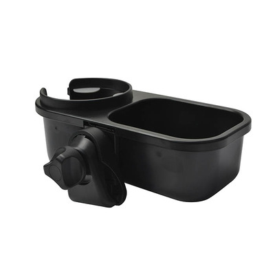Clamp-on Cup Holder with Tray for Microphone & Music Stands