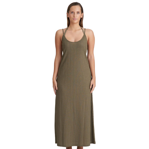 Marie Jo Long Swimwear Dress - Golden Olive