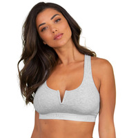 Image of Pour Moi Love to Lounge Logo Cotton Non-Wired Crop Top