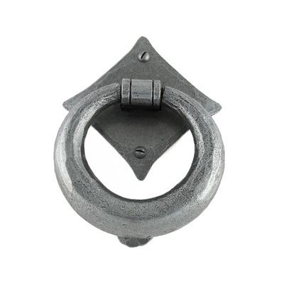 From The Anvil Ring Door Knocker, Pewter - 33658 PEWTER