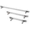 From The Anvil Bar Pull Handle (96mm, 160mm Or 282mm C/C), Natural Smooth - 33350 NATURAL SMOOTH - 156mm (96mm c/c)