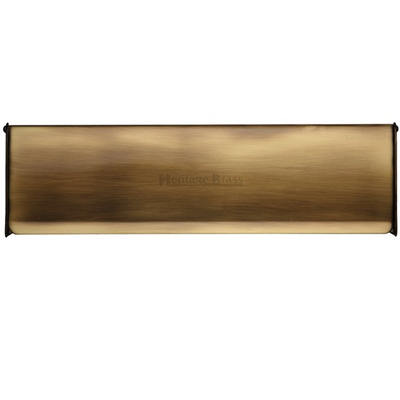 Heritage Brass Interior Letter Flap (299mm x 83mm), Antique Brass - V860 299-AT ANTIQUE BRASS - 299mm x 83mm