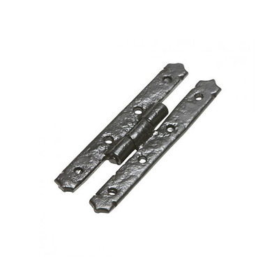Kirkpatrick Black Antique Malleable Iron Cabinet Hinge (4 Inch) - AB1558 (sold in pairs)  BLACK ANTIQUE - 4"