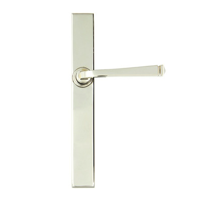 From The Anvil Avon Slimline Lever Latch Set, Sprung Door Handles, Polished Nickel - 45449 (sold in pairs) POLISHED NICKEL