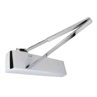 Frelan Hardware Contract Size 2-4 Overhead Door Closer With Matching Arm, Polished Nickel - JD200PN POLISHED NICKEL