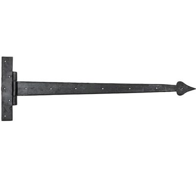From The Anvil Barn Door T Hinge (36"), External Beeswax - 45596 (sold in pairs) EXTERNAL BEESWAX - 36"