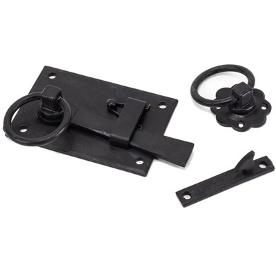 From The Anvil Left or Right Hand Cottage Latch (152mm x 103mm), External Beeswax - 46311 EXTERNAL BEESWAX - LEFT HAND