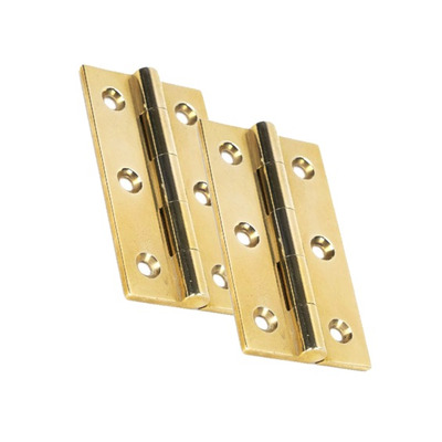 From The Anvil 2.5 Inch Cabinet Hinges, Polished Brass - 49924 (sold in pairs)  POLISHED BRASS