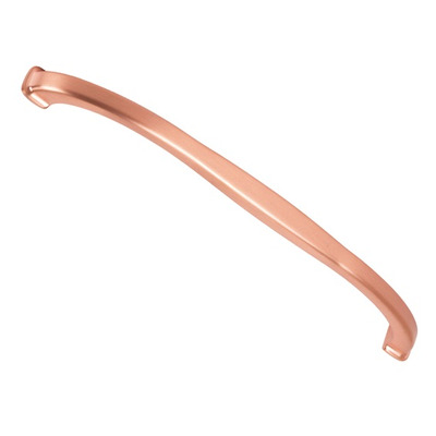 Hafele Odessa Bow Cupboard Pull Handle (160mm c/c), Brushed Copper - 107.03.617 BRUSHED COPPER - 160mm c/c