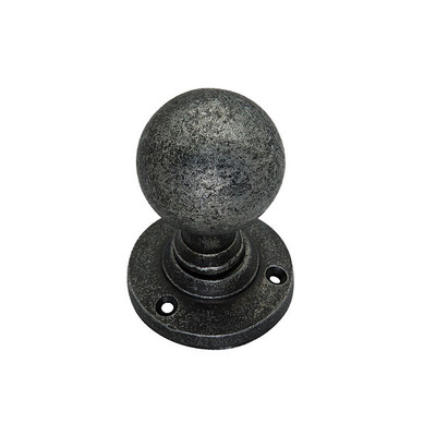Spira Brass Ball Mortice Door Knobs, Pewter - SB201PEW (sold in pairs) PEWTER