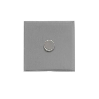 M Marcus Electrical Winchester 1 Gang 2 Way Push On/Off Dimmer Switch, Satin Chrome (250 OR 400 Watts) - W03.560.250 SATIN CHROME - 250 WATTS