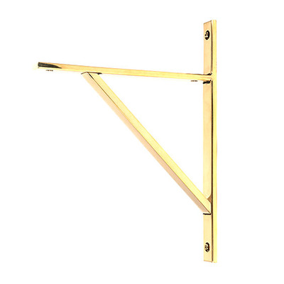 From The Anvil Chalfont Shelf Bracket (260mm x 200mm OR 314mm x 250mm), Aged Brass - 51146 AGED BRASS - 260mm x 200mm