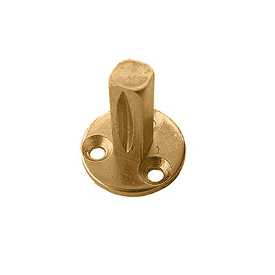 Carlisle Brass Tailor’s Dummy Spindle, For Securing A Single Door Handle Or Door Knob - SP6T (sold in singles) BRASS