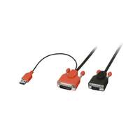 Image of Lindy DVI-D to VGA Cable, 3m
