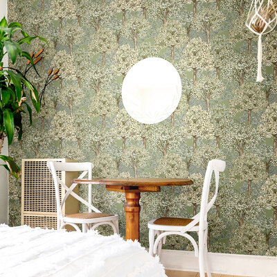 Little Explorers 2 Wallpaper Cottage Tree Green Galerie 12322

