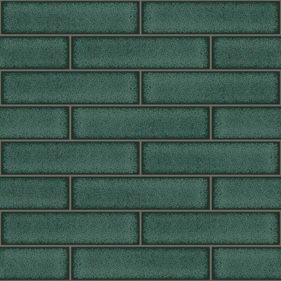Celadon Gloss Tile Wallpaper Emerald Green Holden 89386
