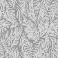 Image of Denver Leaf Wallpaper Grey Muriva 196311