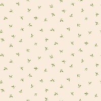 Image of Just Kitchens Leaf Toss Wallpaper Taupe Green Galerie G45436