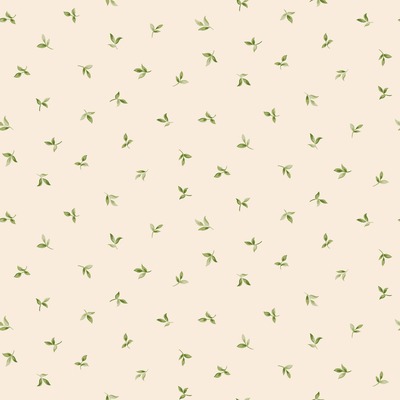 Just Kitchens Leaf Toss Wallpaper Taupe Green Galerie G45436
