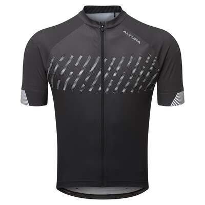 Altura Cycling Airstream Men's Short Sleeve Jersey Black | Medium | Altura