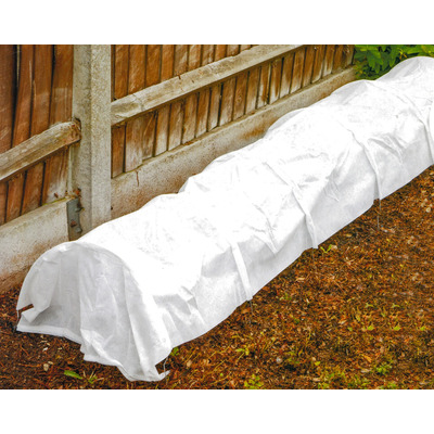 3m White Fleece Vegetable Greenhouse Grow House Tunnel - ONE