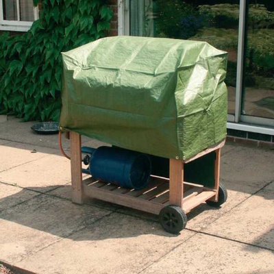 Large Green Waterproof Barbecue BBQ Winter Cover