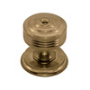 Spira Brass Carter Mortice Door Knob (60mm Diameter Rose), Aged Brass - SB2132AB (sold in pairs) AGED BRASS