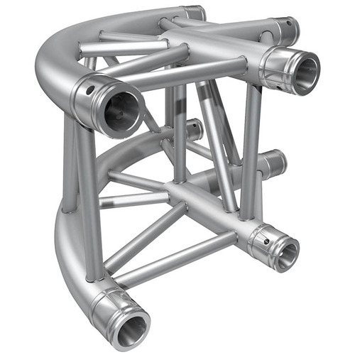 Global Truss F34 2 Way 90 Degree Round Corner Quatro 50mm