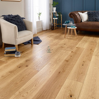 Nature 15/4 x 220mm Brushed Natural Oak Engineered Wood Flooring
