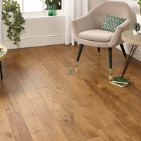 Nature 18/5 x 150mm Golden Oak Handscraped Engineered Wood Flooring