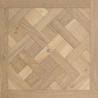 Nevada 20/4 Brushed Invisible Light Oak Engineered Versailles Panel Wood Flooring