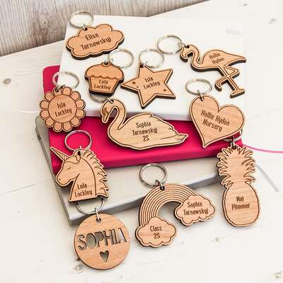 Personalised Back To School - Bag Tags Girls
