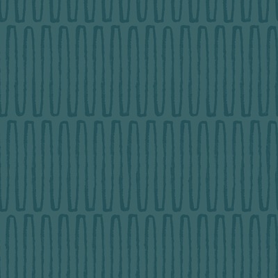 Lars Retro Wave Vinyl Wallpaper Teal Fine Decor FD26505
